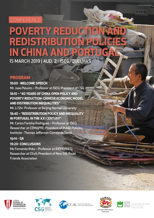 Conferência | Poverty Reduction and Redistribution Policies in China ...