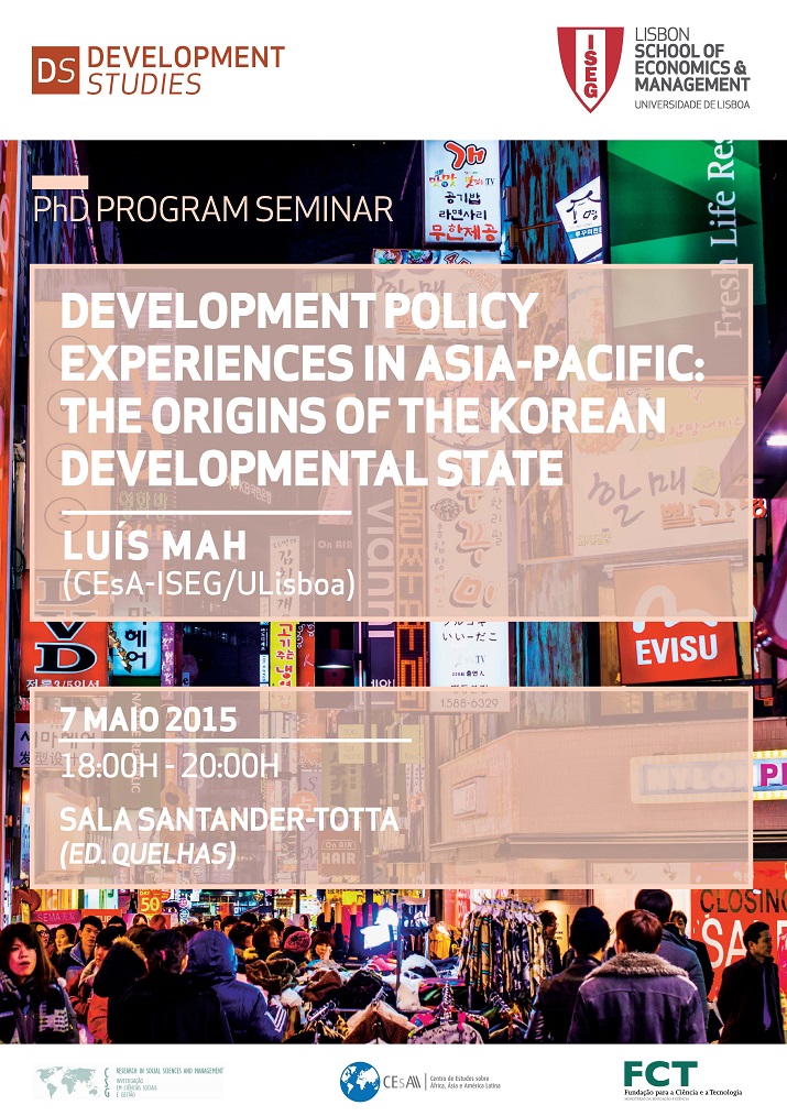 DS | Development Policy Experiences in Asia-Pacific: The Origins of the ...